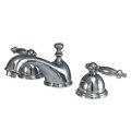 Kingston Brass KS3961TL 8" Widespread Bathroom Faucet, Polished Chrome KS3961TL